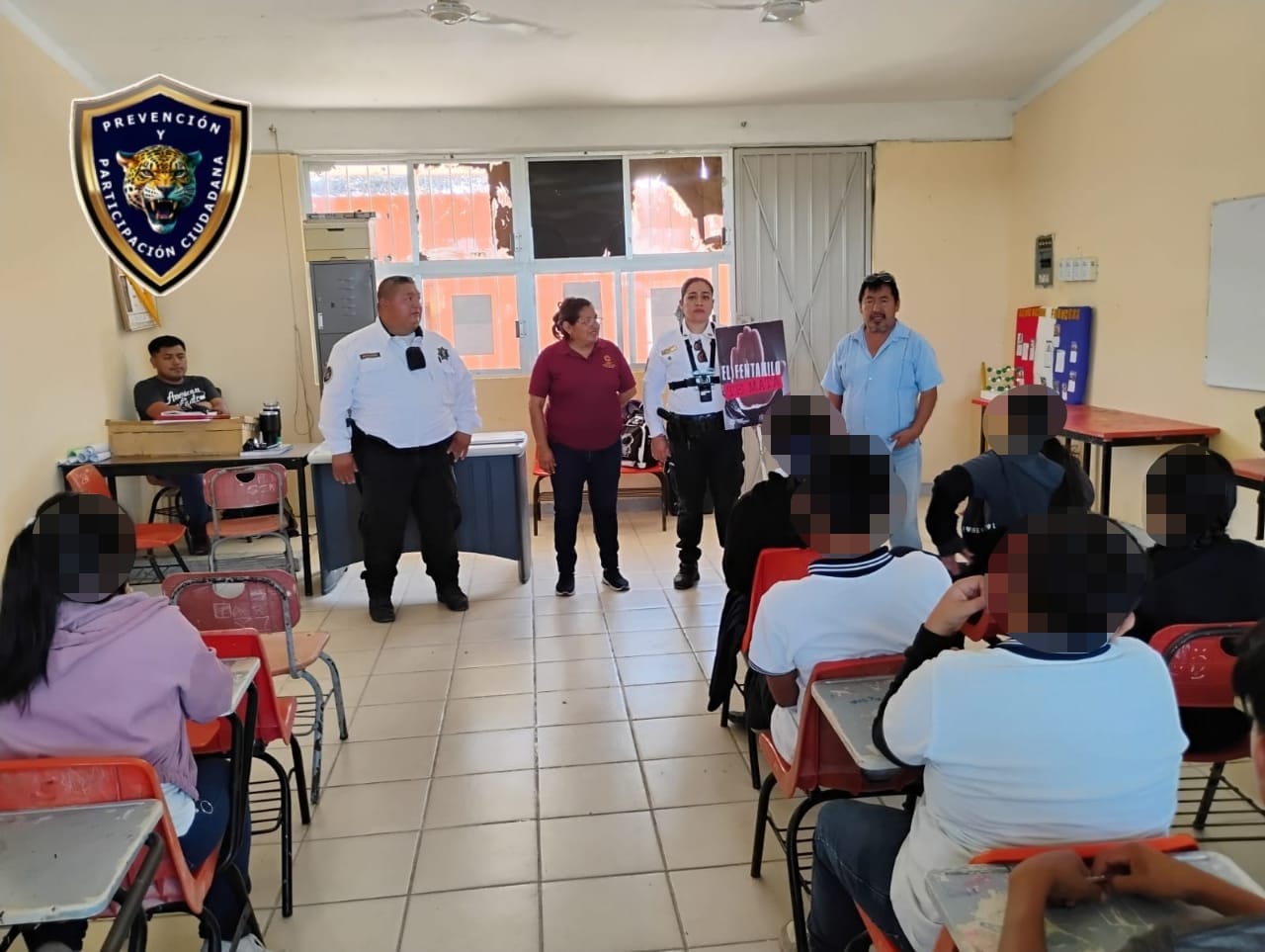 SPSC IMPARTE PLÁTICA “CULTURA DE LA LEGALIDAD” A ESTUDIANTES DE CARMEN