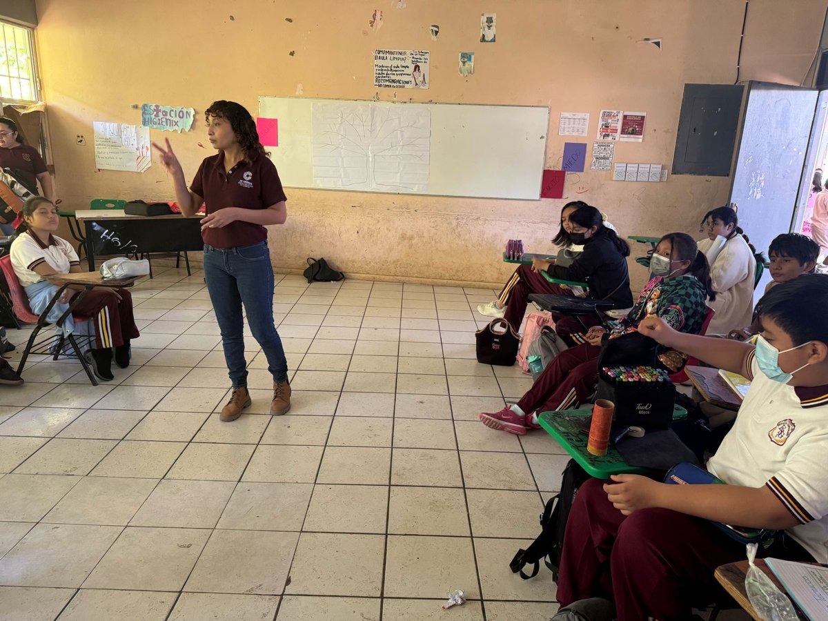 SE SIPINNA IMPARTE SEGUNDA ETAPA DE TALLERES DE SALUD MENTAL EN SECUNDARIA