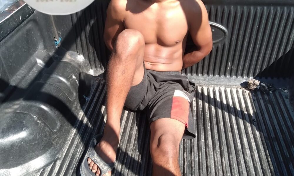 SPSC ASEGURA A SUJETO EN SEYBAPLAYA