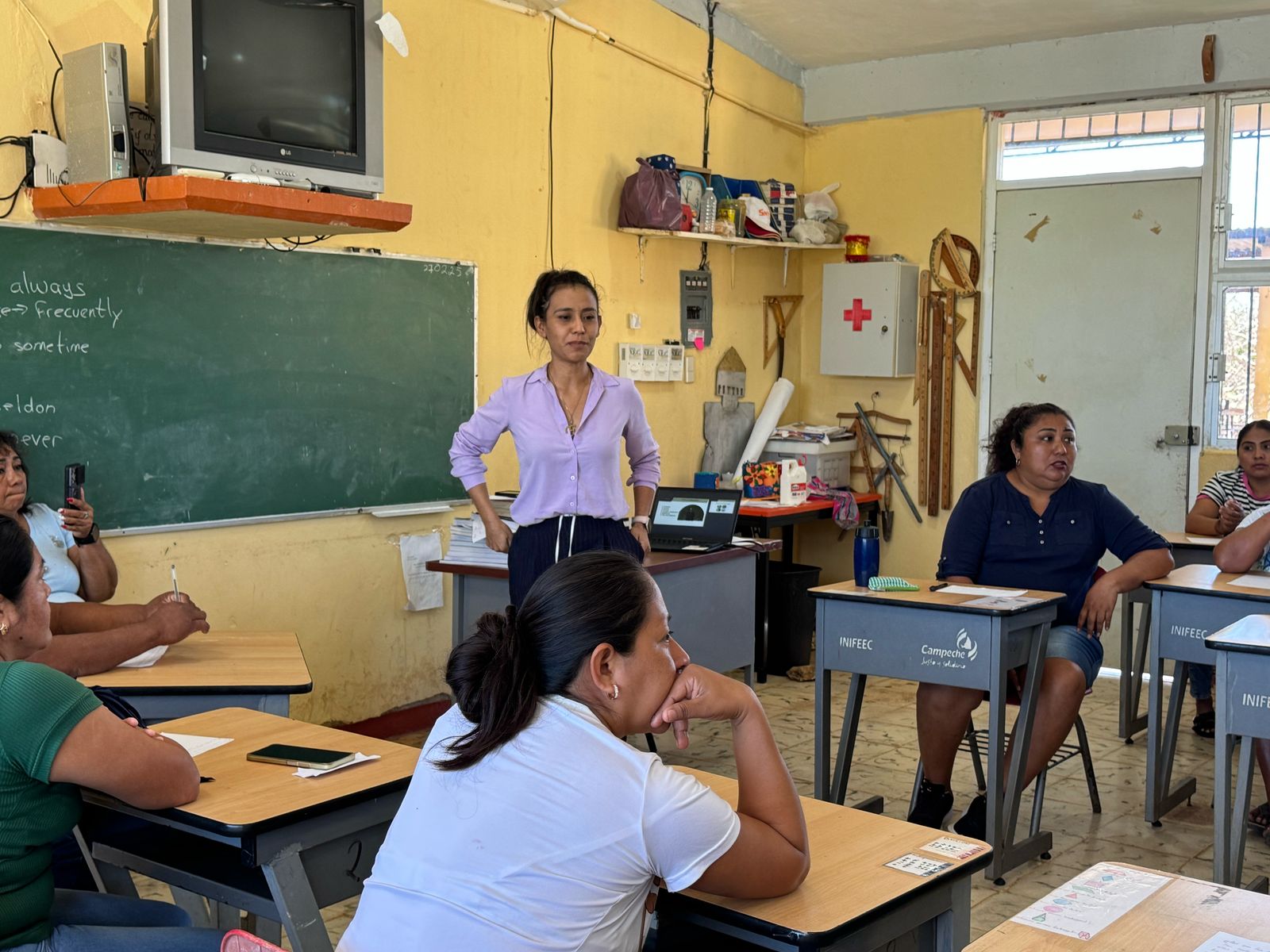 TALLERES PARA ADOLESCENTES SOBRE: “PREVENCIÓN DE LAS ADICCIONES EN ESPACIOS EDUCATIVOS” EN EL ESTADO DE CAMPECHE, IMPLEMENTADOS POR LA SECRETARÍA EJECUTIVA DEL SIPINNA
