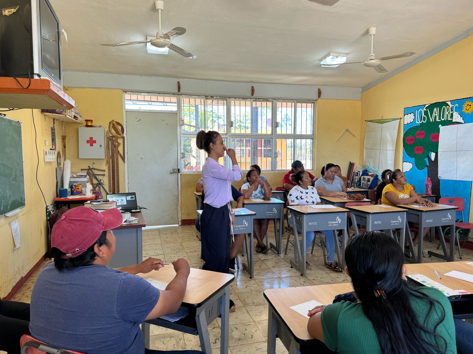 TALLERES PARA ADOLESCENTES SOBRE: “PREVENCIÓN DE LAS ADICCIONES EN ESPACIOS EDUCATIVOS” EN EL ESTADO DE CAMPECHE, IMPLEMENTADOS POR LA SECRETARÍA EJECUTIVA DEL SIPINNA