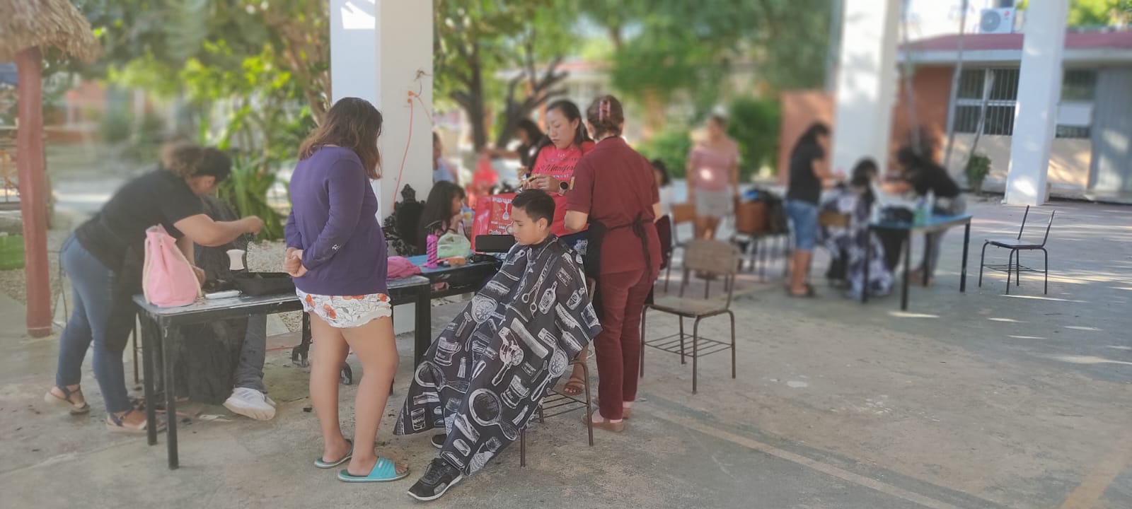 “SERVICIO COMUNITARIO DEL ICAT ACCIÓN MÓVIL HECELCHAKÁN EN ESCUELA PRIMARIA PABLO GARCÍA DE LA COMUNIDAD POMUCH”