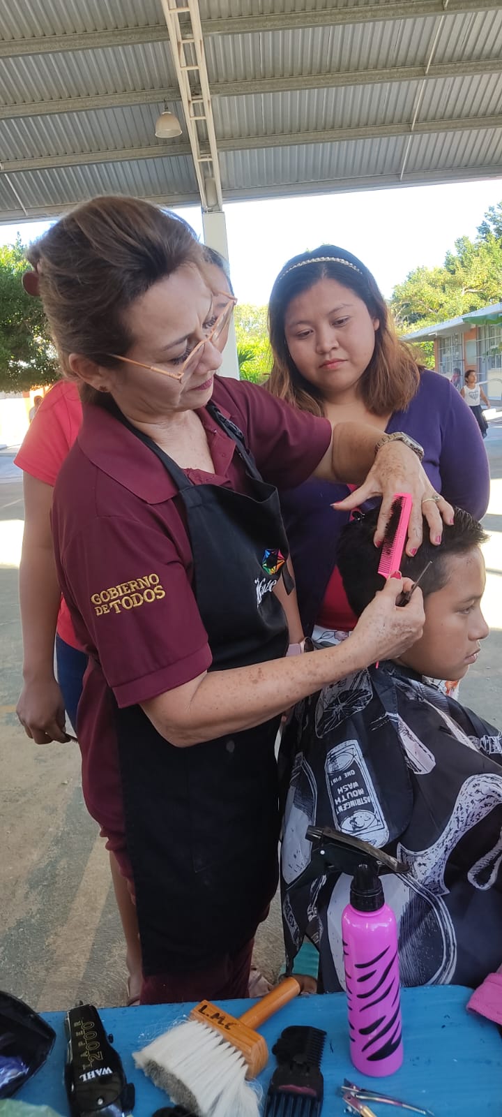 “SERVICIO COMUNITARIO DEL ICAT ACCIÓN MÓVIL HECELCHAKÁN EN ESCUELA PRIMARIA PABLO GARCÍA DE LA COMUNIDAD POMUCH”