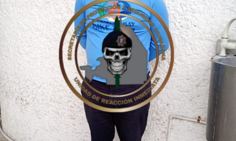 SPSC ASEGURA A TRES SUJETOS EN CHAMPOTÓN