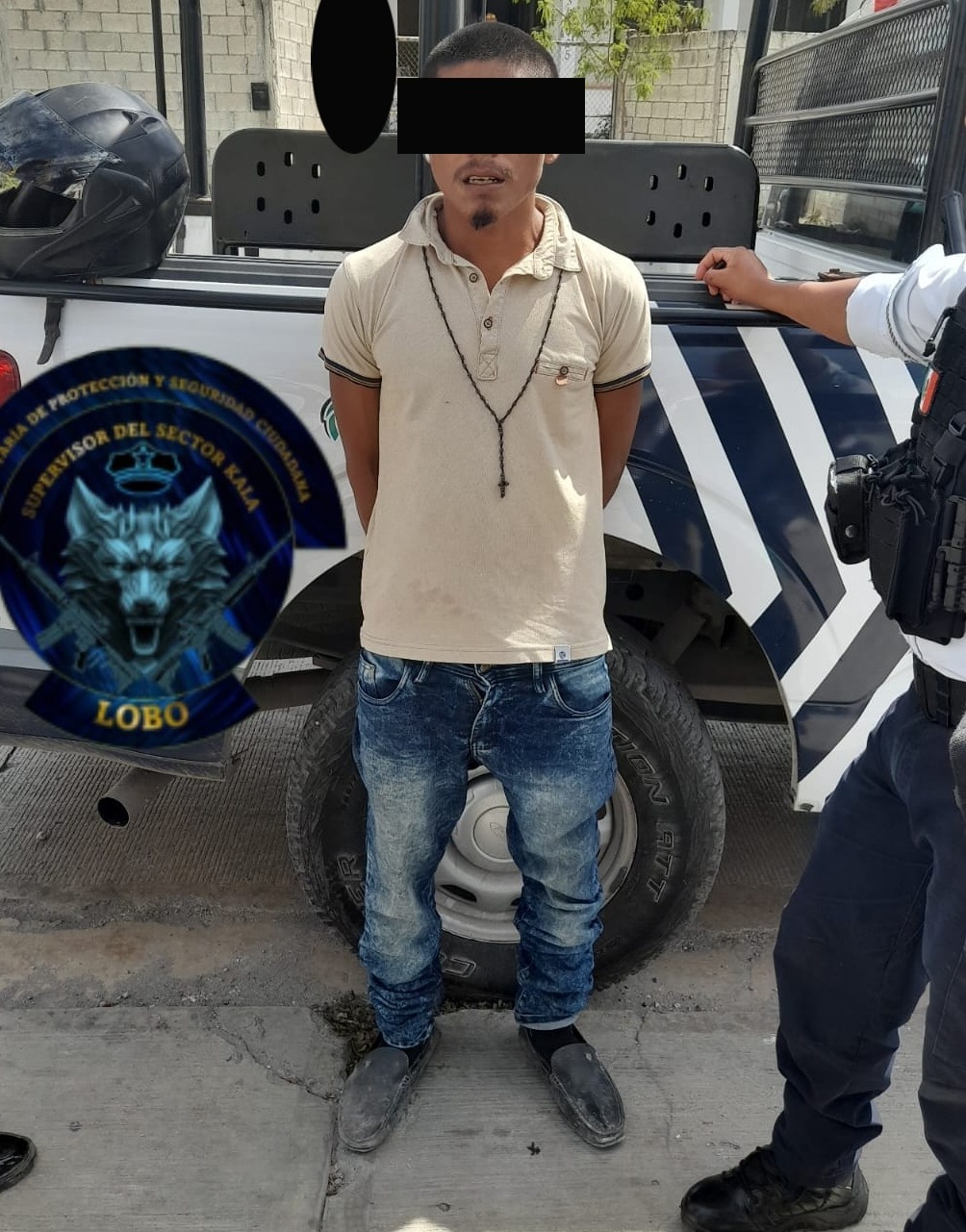 SPSC DETIENE A SUJETO CON PRESUNTA ARMA DE FUEGO EN LA CAPITAL