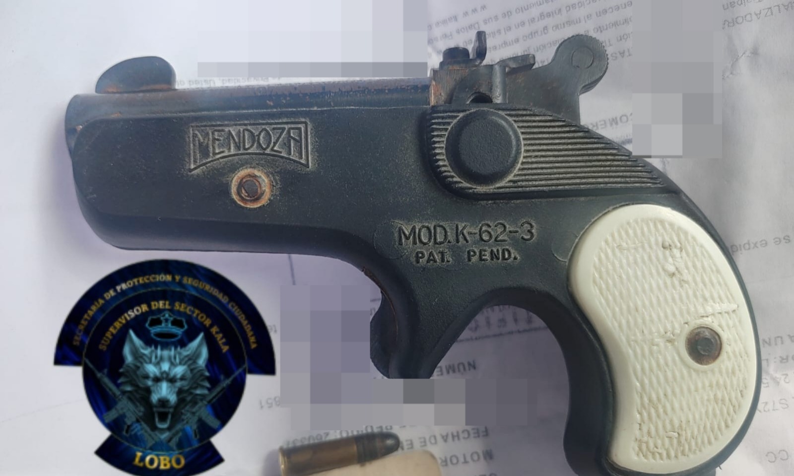 SPSC DETIENE A SUJETO CON PRESUNTA ARMA DE FUEGO EN LA CAPITAL