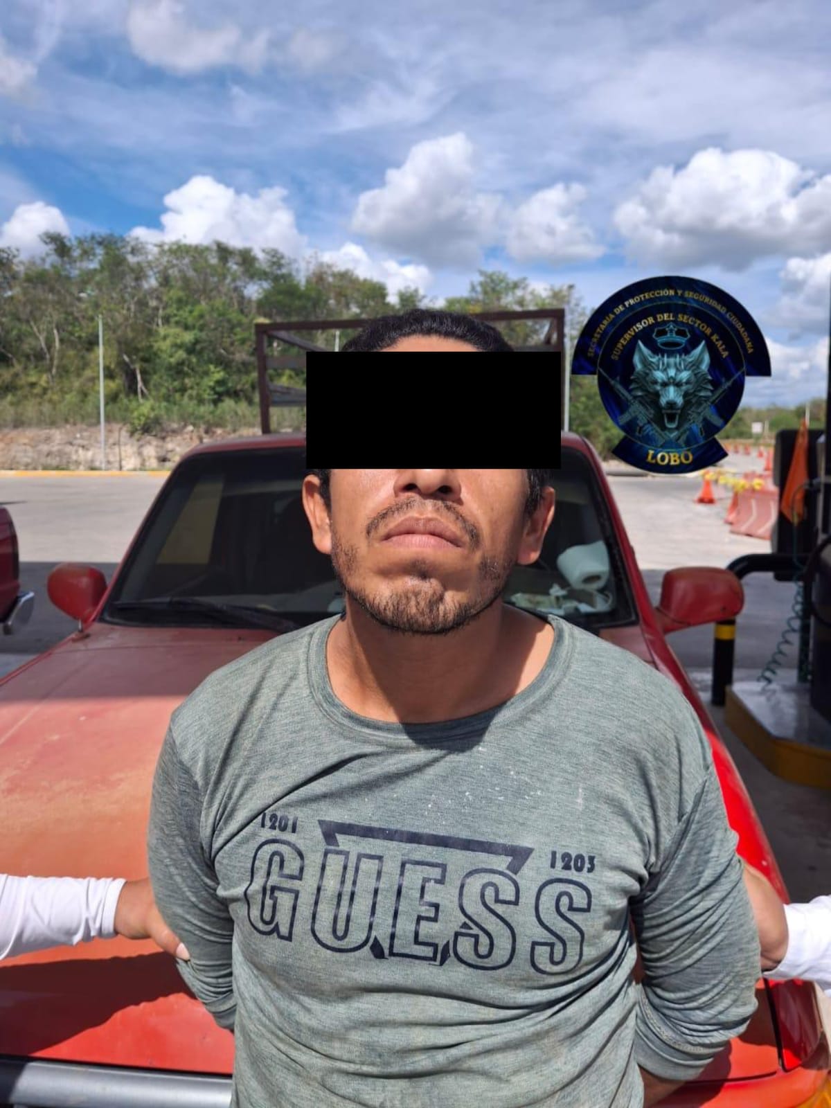 SPSC ASEGURA A SUJETO EN LA CAPITAL DEL ESTADO