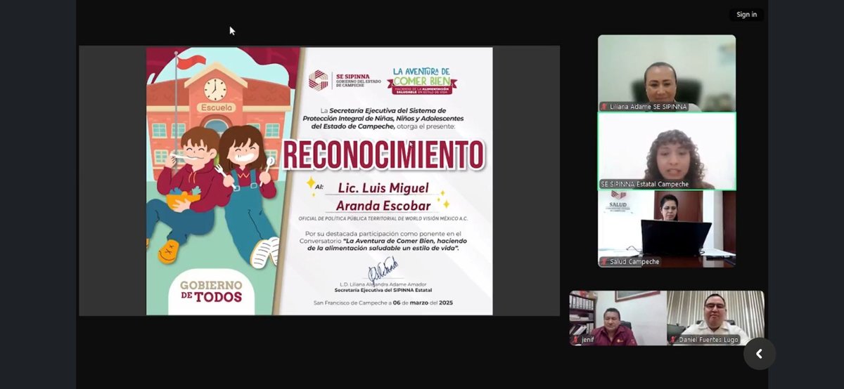 CONVERSATORIO: "LA AVENTURA DE COMER BIEN Y VIVIR SALUDABLE"