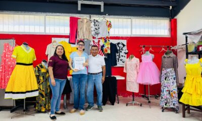 ICAT PLANTEL CARMEN REALIZA ENTREGA DE CONSTANCIAS A ALUMNAS QUE FINALIZARON EXITOSAMENTE CURSOS DEL CAMPO FORMATIVO DE VESTIDOS Y TEXTIL