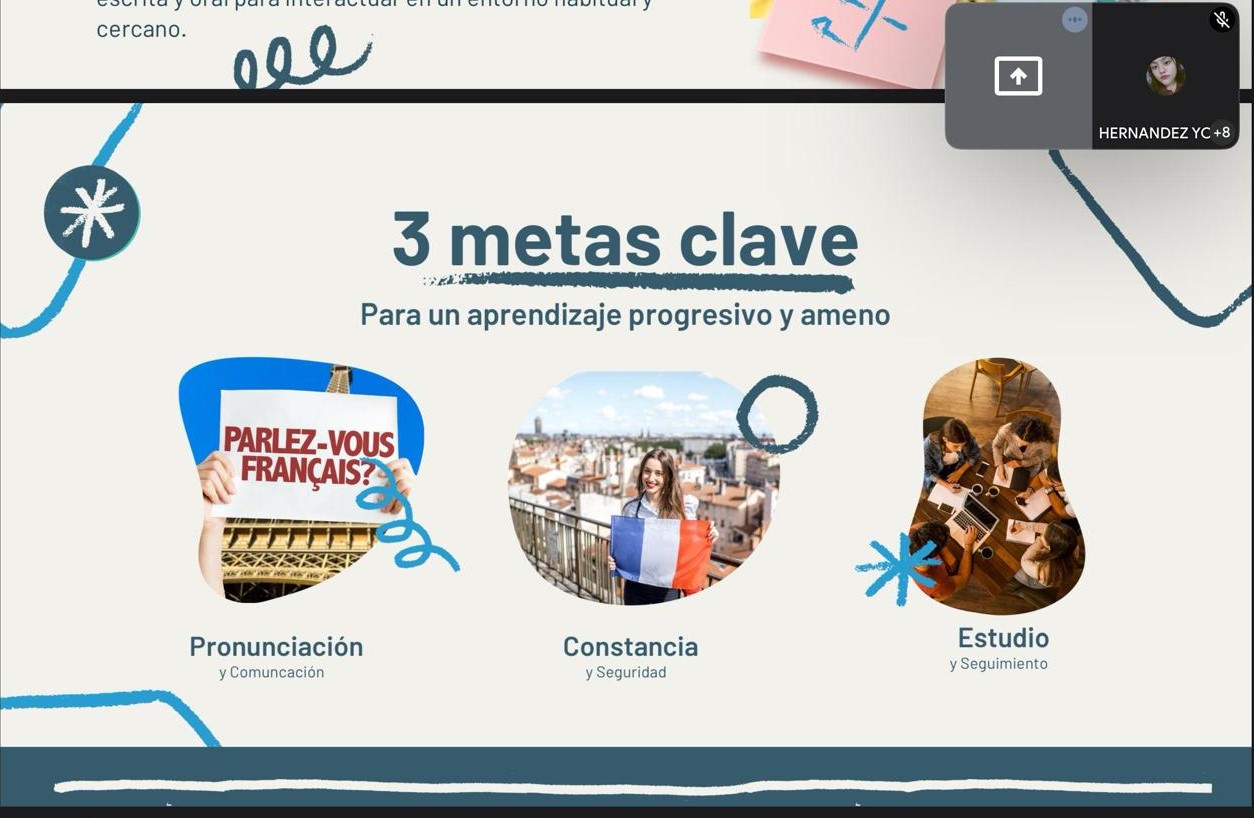 EXITOSO ARRANQUE DEL PROGRAMA DE IDIOMA FRANCÉS