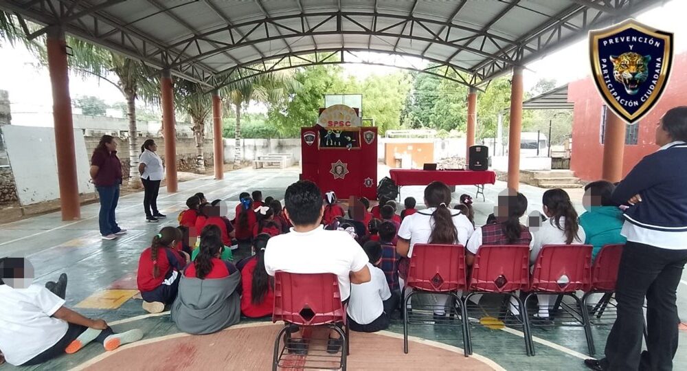 SPSC PRESENTA TALLER DE PREVENCIÓN DEL ACOSO ESCOLAR EN PRIMARIA DE LA LOCALIDAD DE NOHAKAL