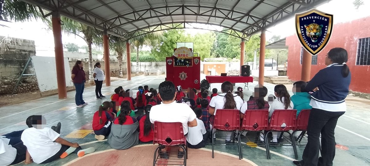 SPSC PRESENTA TALLER DE PREVENCIÓN DEL ACOSO ESCOLAR EN PRIMARIA DE LA LOCALIDAD DE NOHAKAL