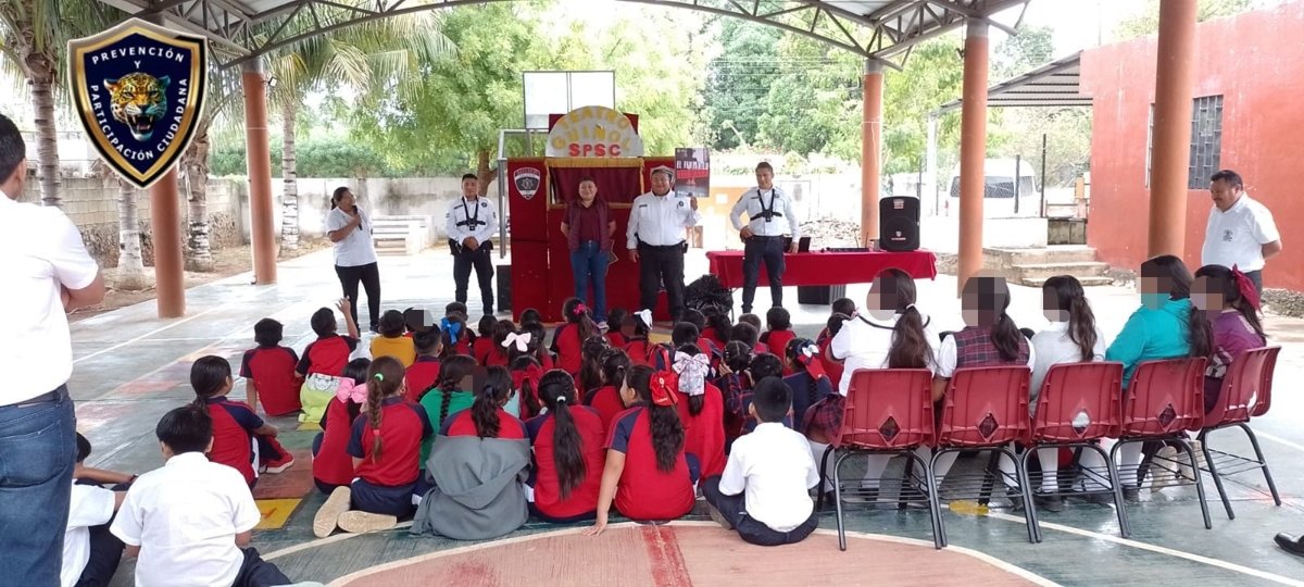 SPSC PRESENTA TALLER DE PREVENCIÓN DEL ACOSO ESCOLAR EN PRIMARIA DE LA LOCALIDAD DE NOHAKAL