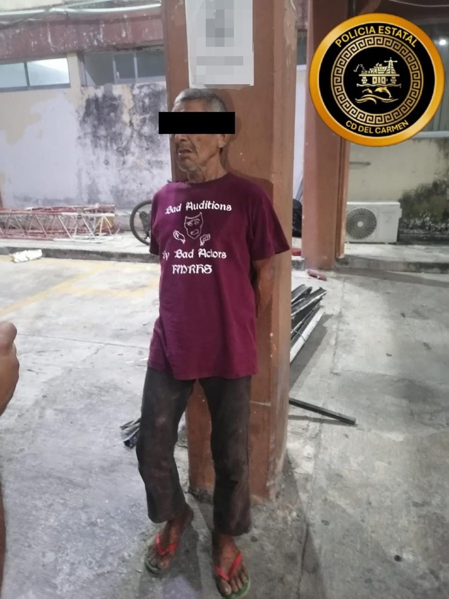 SPSC ASEGURA A SUJETO EN EL MUNICIPIO DE CARMEN