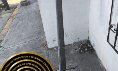 SPSC ASEGURA A SUJETO EN LA CAPITAL DEL ESTADO