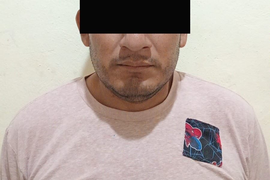 SPSC ASEGURA A SUJETO EN LA CAPITAL DEL ESTADO