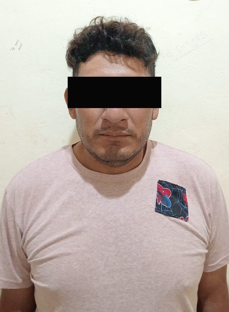 SPSC ASEGURA A SUJETO EN LA CAPITAL DEL ESTADO