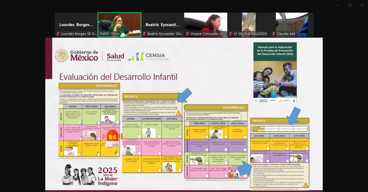 “FORO VIRTUAL DE PROMOCIÓN DE LA SALUD EN LA PRIMERA INFANCIA”