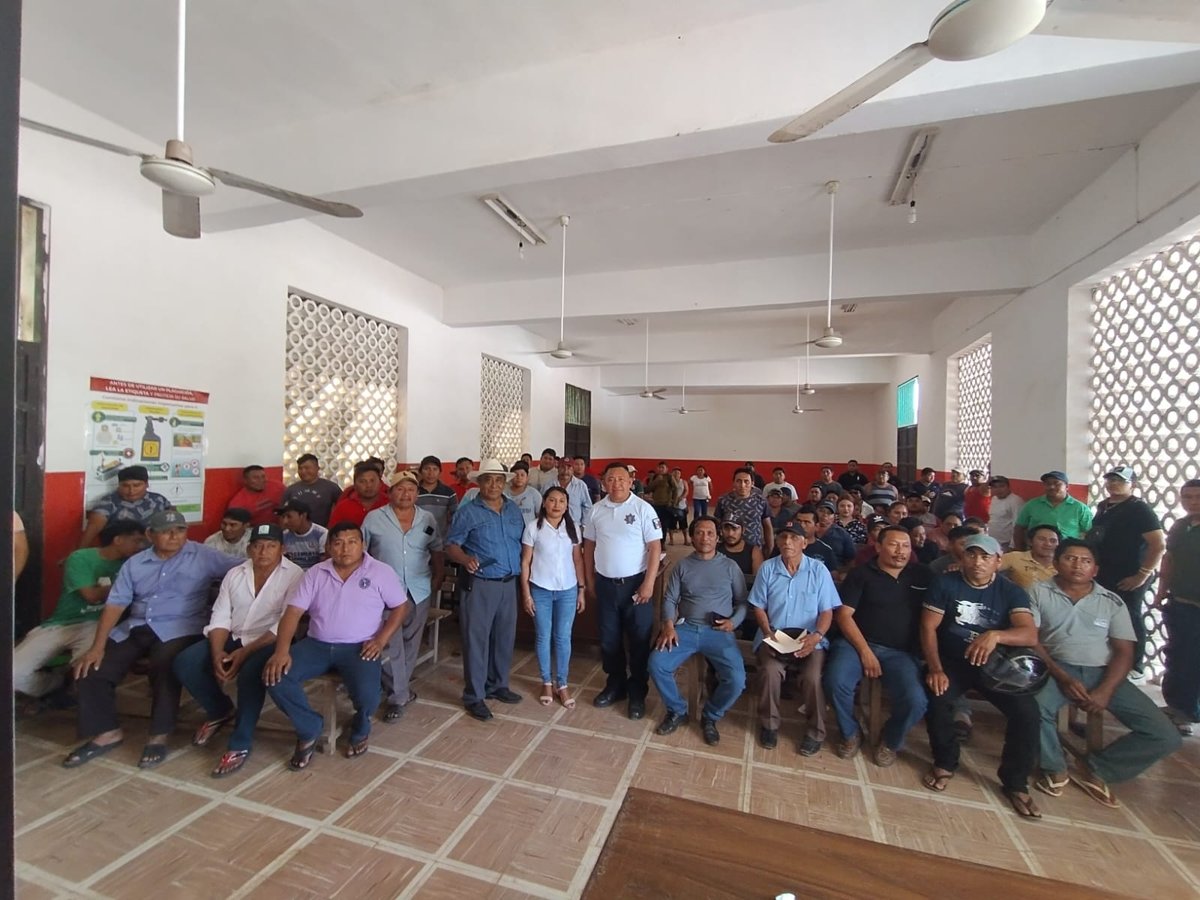 POLICÍA MUNICIPAL DE HOPELCHÉN IMPARTE “CURSO DE EDUCACIÓN VIAL Y RENOVACIÓN DE LICENCIAS”