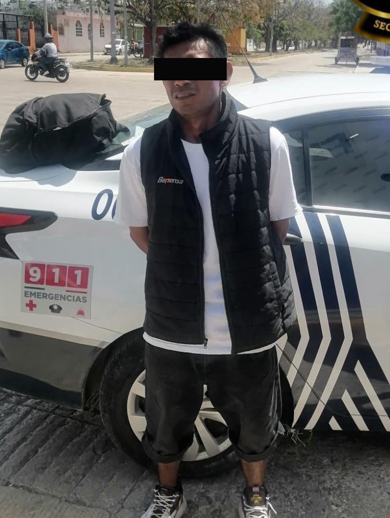SPSC ASEGURA A SUJETO EN CIUDAD CONCORDIA
