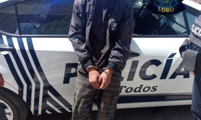 SPSC ASEGURA A SUJETO EN LA CAPITAL DEL ESTADO