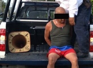 POLICÍA MUNICIPAL DE HECELCHAKÁN ASEGURA A SUJETO
