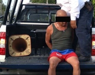 POLICÍA MUNICIPAL DE HECELCHAKÁN ASEGURA A SUJETO