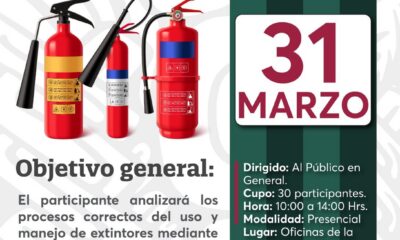 SEPROCI INVITA A PARTICIPAR EN EL CURSO "USO Y MANEJO DE EXTINTORES"