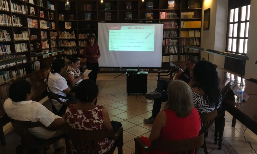 LA SECRETARÍA EJECUTIVA DEL SISTEMA ESTATAL DE PROTECCIÓN INTEGRAL DE NIÑAS, NIÑOS Y ADOLESCENTES CAPACITA A PERSONAL DE LAS BIBLIOTECAS DE CAMPECHE EN PERESPECTIVA DE NIÑEZ Y ADOLESCENCIA COMO PARTE DEL