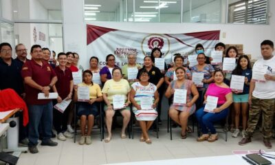 “ENTREGA DE CONSTANCIAS A LAS Y LOS ALUMNOS DE LOS CURSOS SABATINOS DEL ICAT ACCIÓN MÓVIL SEYBAPLAYA”