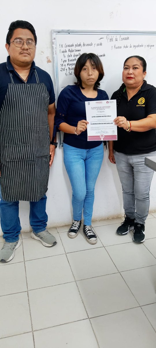 “ENTREGA DE CONSTANCIAS A LAS Y LOS ALUMNOS DE LOS CURSOS SABATINOS DEL ICAT ACCIÓN MÓVIL SEYBAPLAYA”