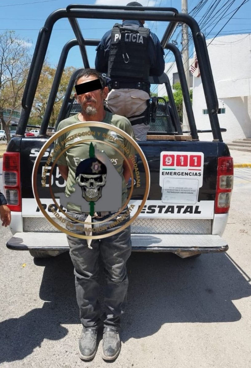 SPSC ASEGURA A DOS SUJETOS EN POSESIÓN DE PRESUNTA DROGA EN LA CAPITAL DEL ESTADO