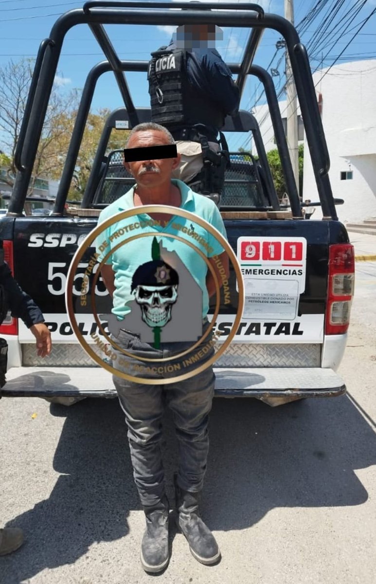 SPSC ASEGURA A DOS SUJETOS EN POSESIÓN DE PRESUNTA DROGA EN LA CAPITAL DEL ESTADO