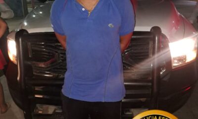 SPSC ASEGURA A SUJETO EN POSESIÓN DE PRESUNTA ARMA DE FUEGO EN CARMEN