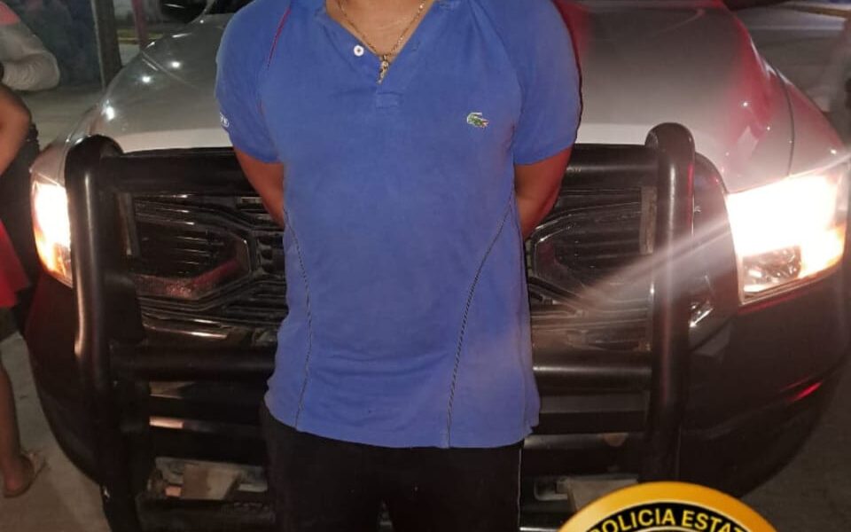 SPSC ASEGURA A SUJETO EN POSESIÓN DE PRESUNTA ARMA DE FUEGO EN CARMEN