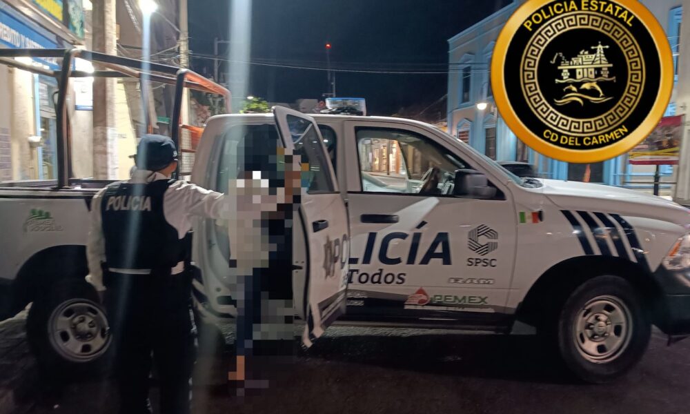 SPSC ASEGURA EN CARMEN A DOS MENORES REPORTADOS COMO DESAPARECIDOS