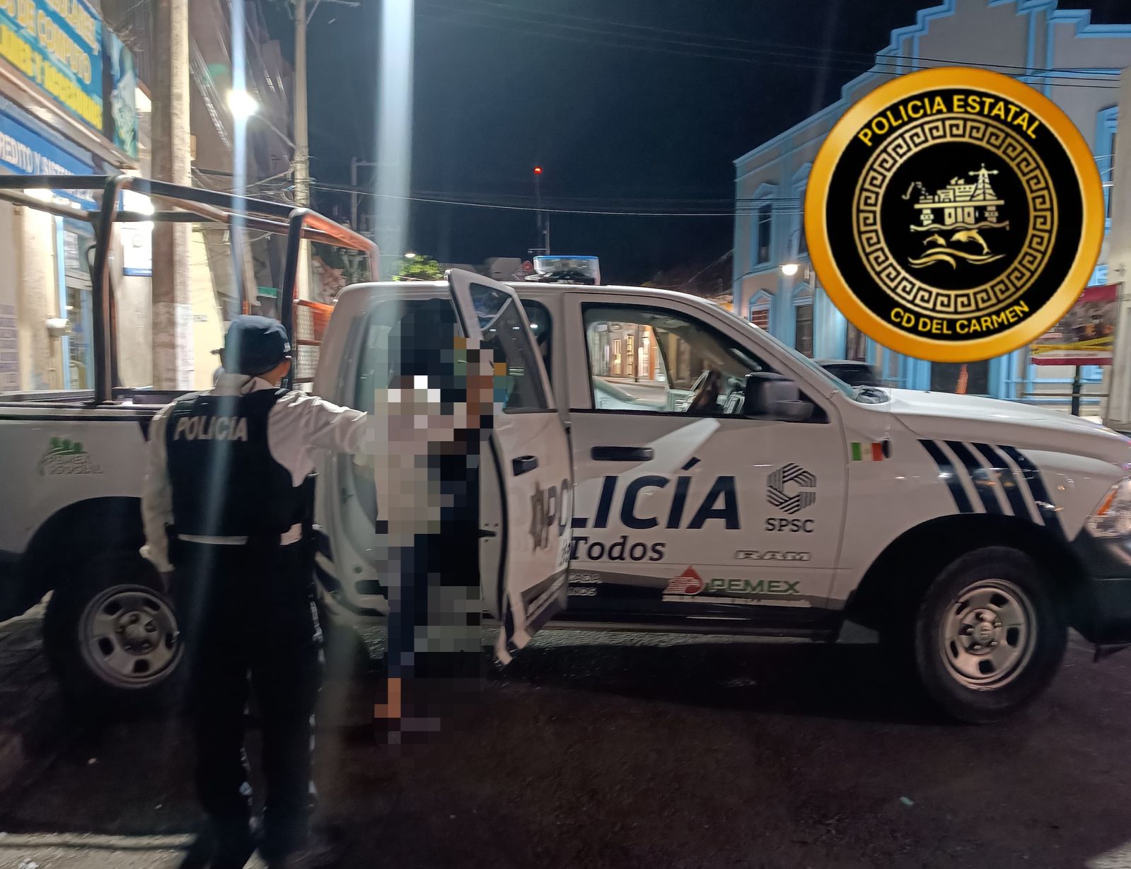 SPSC ASEGURA EN CARMEN A DOS MENORES REPORTADOS COMO DESAPARECIDOS