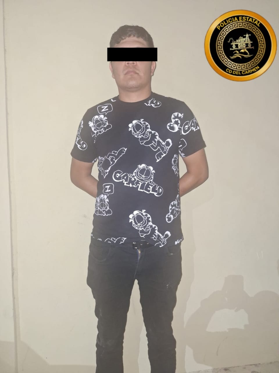 SPSC ASEGURA A SUJETO EN POSESIÓN DE PRESUNTA ARMA DE FUEGO EN CARMEN