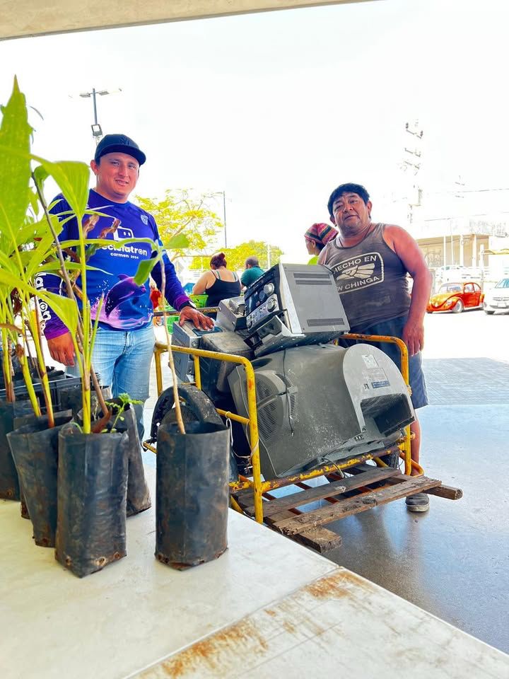 CAMPECHANOS SE UNEN POR UN MEJOR MANEJO DE LOS RESIDUOS CON EL RECICLATRÓN