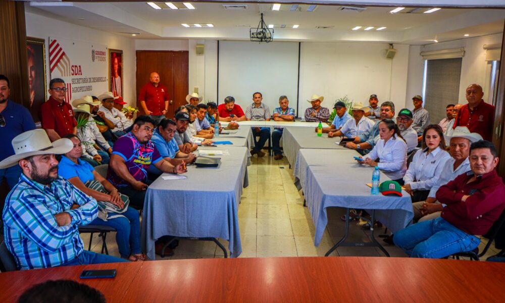 REUNIÓN CON PRESIDENTES GANADEROS DEL ESTADO