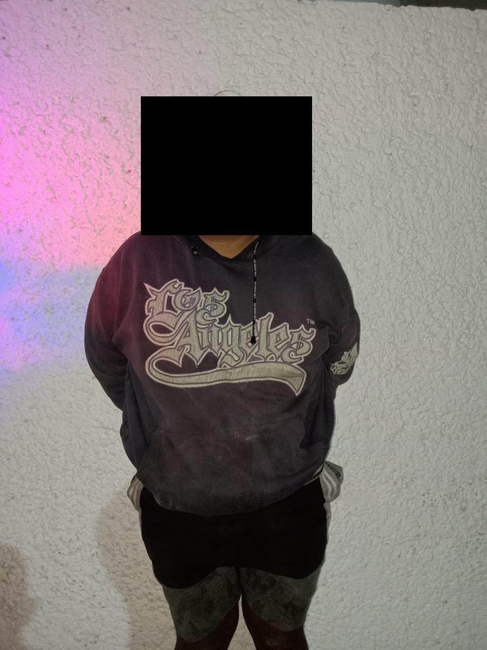 SPSC ASEGURA A DOS PERSONAS ENTRE ELLAS UN MENOR DE EDAD EN LA CAPITAL DEL ESTADO