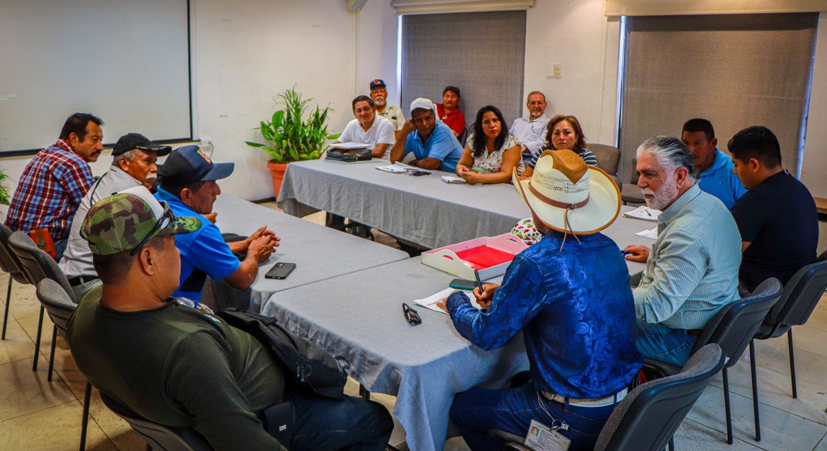 REUNIÓN DE DIFUSIÓN DE PROGRAMAS ESTATALES CON COMISARIOS EJIDALES