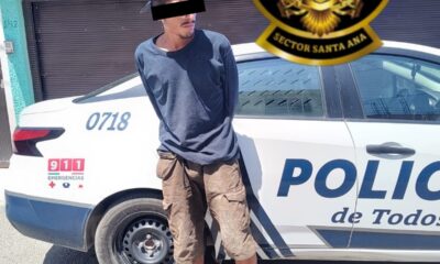 SPSC ASEGURA A SUJETO EN LA CAPITAL DEL ESTADO