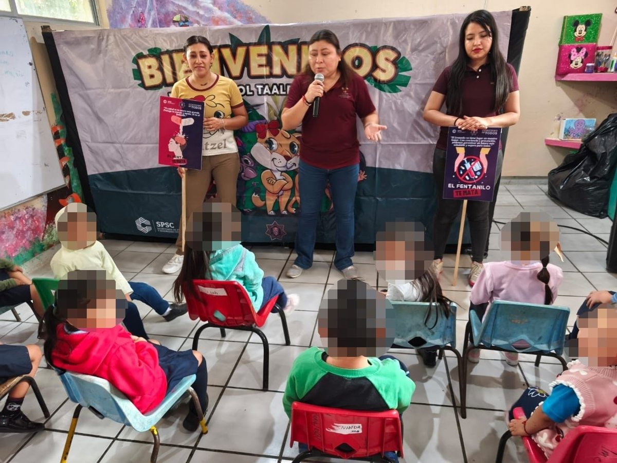 SPSC PRESENTA TEATRO GUIÑOL EN EL JARDÍN DE NIÑOS “MARÍA MAGDALENA PACHECO BLANCO”