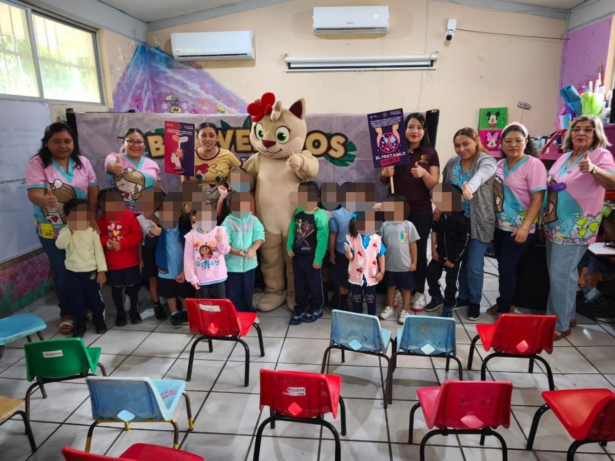 SPSC PRESENTA TEATRO GUIÑOL EN EL JARDÍN DE NIÑOS “MARÍA MAGDALENA PACHECO BLANCO”