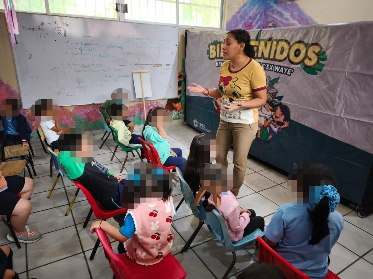 SPSC PRESENTA TEATRO GUIÑOL EN EL JARDÍN DE NIÑOS “MARÍA MAGDALENA PACHECO BLANCO”