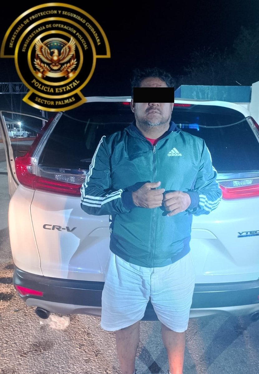 SPSC ASEGURA A DOS SUJETOS Y RECUPERA VEHÍCULO CON REPORTE DE ROBO EN LA CAPITAL DEL ESTADO