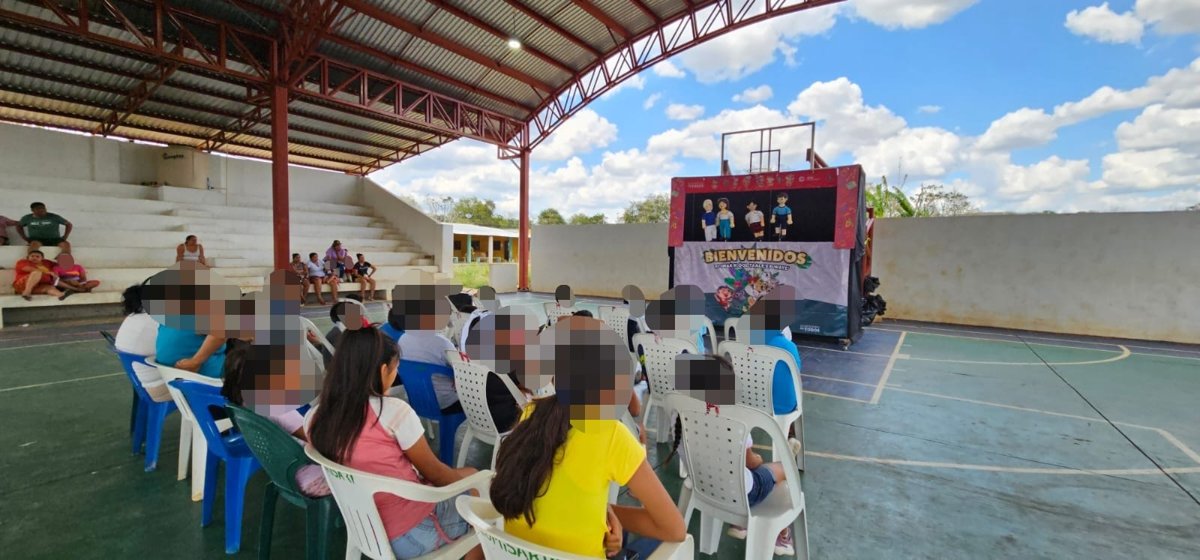 POLICÍA MUNICIPAL DE DZITBALCHÉ ASEGURA A TRES SUJETOS