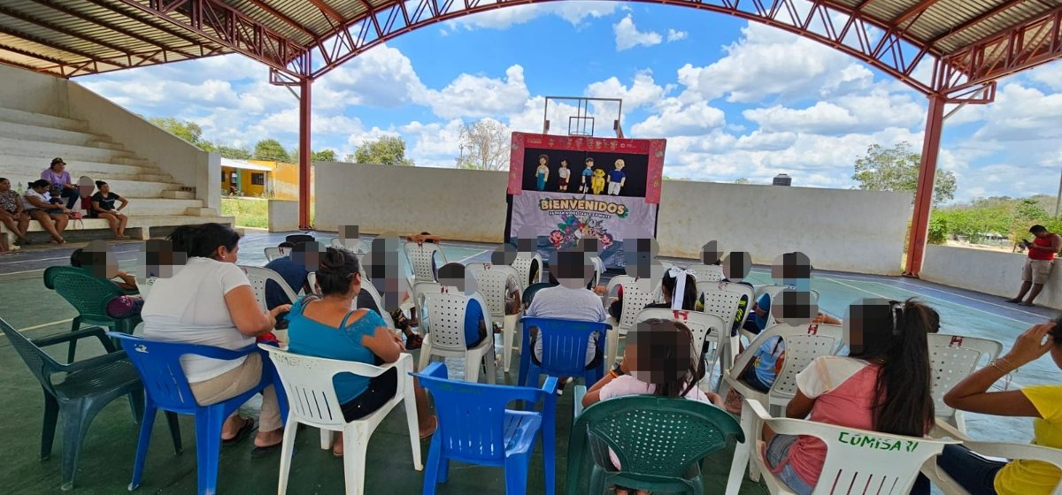 POLICÍA MUNICIPAL DE DZITBALCHÉ ASEGURA A TRES SUJETOS