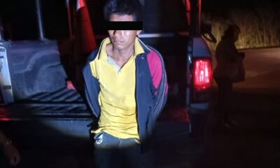 SPSC ASEGURA A SUJETO EN LA LOCALIDAD QUETZAL, EDZNÁ